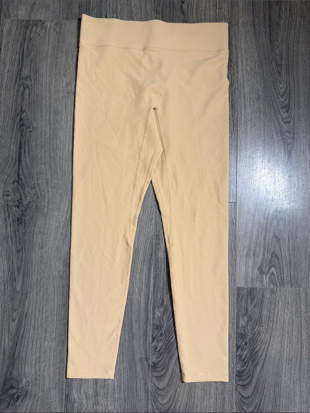 ALL ACCESS Beige Full-Length Leggings